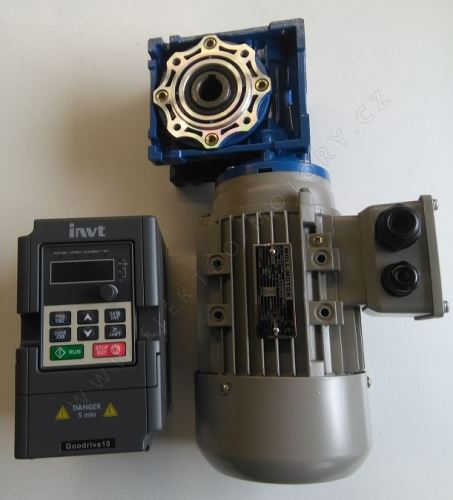 Komplet s reguláciou GD 10-0R2G-B PMRV040 + 0,12kW / 6p / 230V; n2 = 2-8 ot / min (1)