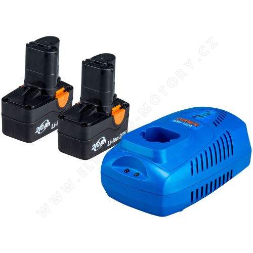 SET AP 204 - Battery and charger set