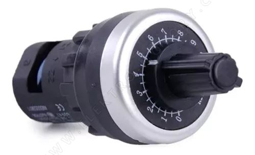 Potenciometr otočný 10k/N,2W do otvoru 22mm