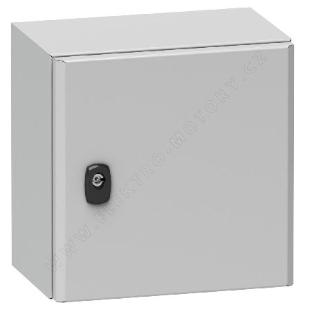 Cabinet for switchboards Special,NSYS3D4420; 400x400x200, RAL 7035, IP66