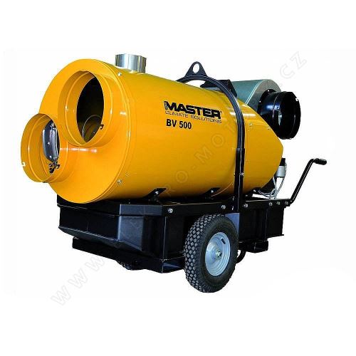 Diesel heater BV 500-13CR Master, 150kW, mobile, with fuel tank