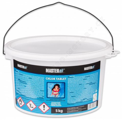 Chlor-Tablety MASTERsil kbelík, 5kg