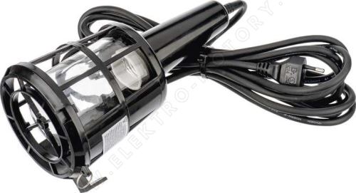 portable mounting luminaire with grid 100W 230V