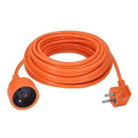 Extension lead 1z, 10m, orange cable (1)