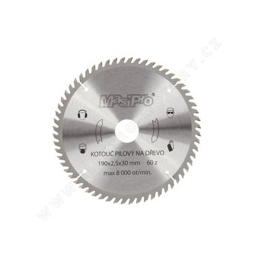 Saw blade for wood, 160x2.6x20mm/30z