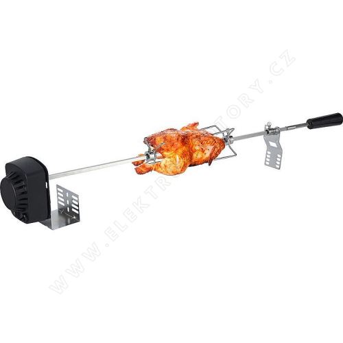 Elektrická grilovacia ihla s motorčekom, 220V