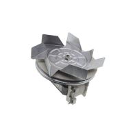 motorek s ventilátorem trouby 24/28W 230V_L- 12mm,vrtule-150mm