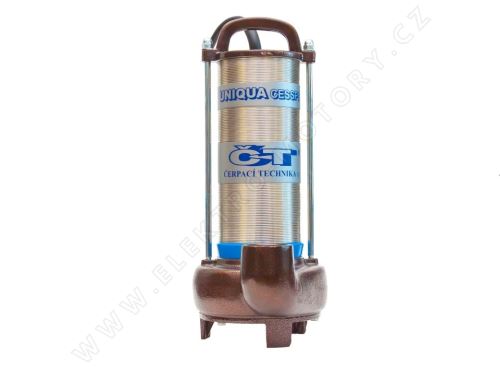 čerpadlo kalové s 10m kabelem UNIQUA CESSPIT, T14, 1,15kW,  400V