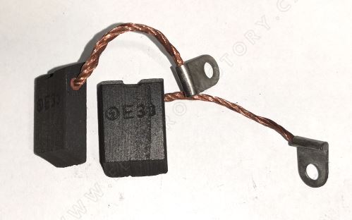 Carbon brushes 6.4 x 16 x 25 mm (2)