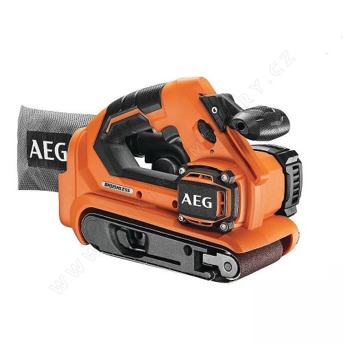 Aku pásová bruska BHBS18-75BL-0 AEG, 18V