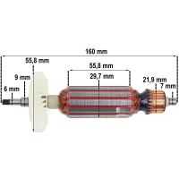 Rotor komplet GA4530, GA5030, GA5040 MAKITA (3)