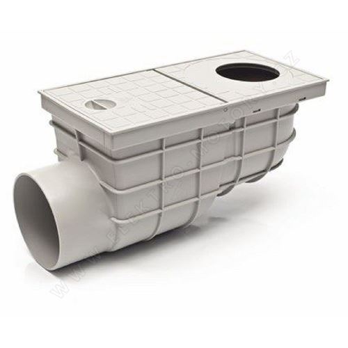 Sewer inlet side D110 / Gajgr, gray