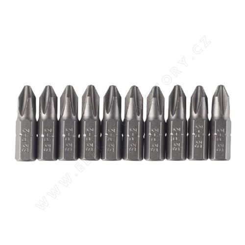 Šroubovací bit PH2 25mm AEG, sada 10ks