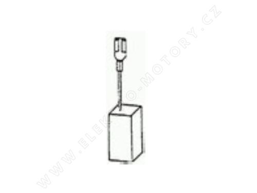 Uhlíková kefa 6 x 8,5 x13 mm FERM originál (2)