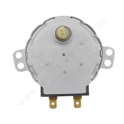 motoriek synchr 5 RPM / 4W; hriadeľ kovová pr.7m, L-14mm(2)_Nové