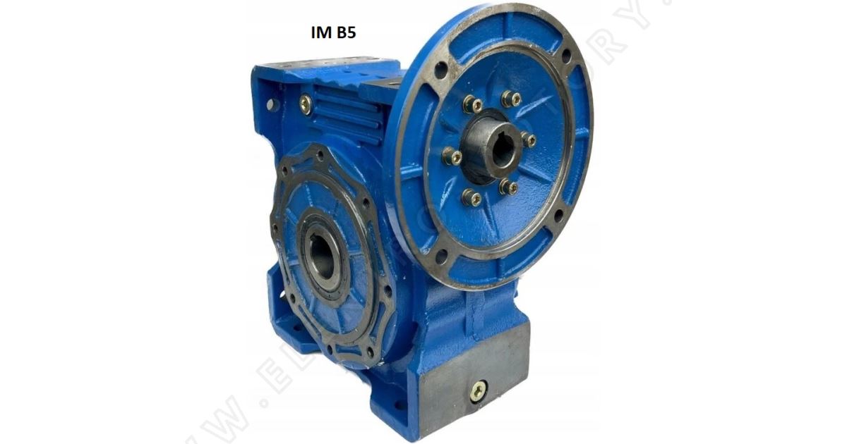 Produktbild von WMI 110 1/40 PAM Schneckengetriebe – Bohrung 42, Schmierungsart STM, Baugröße B5