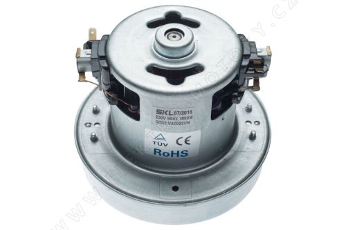VAC022UN; 1800 W  230V/ 1 stupňový motor vysavače průtokový