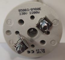 ceramic heater 2200W_Lc-350 mm_6 cells_230V