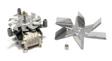 oven fan motor 26-5W, 230V; L- 40mm, propeller 80mm Gorenje and Mora (1)