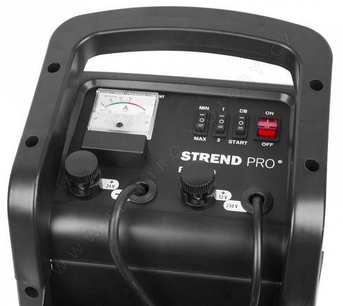 Electric starter trolley for car batteries BC-430, 12/24V, 30A, start 250A