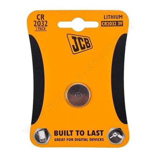 Button lithium battery CR2032, JCB, 1pc