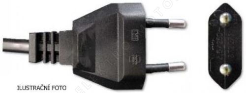 FLEXO CABLE 5m 2x0.75mm2 KF-H1 H03VVH2-F (HY020-F) PVC black