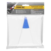 Splicing bag with plastic tip