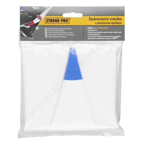Splicing bag with plastic tip