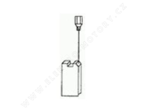 Uhlíkové kartáčer 6 x 8 x 15 mm Flex K49/K67
