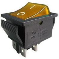 vypínač kolískový ON-OFF 2pól. 250V / 15A (2)