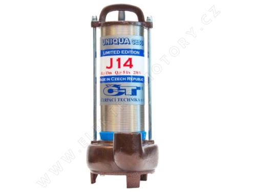 čerpadlo kalové s 10m kabelem UNIQUA CESSPIT, J14, 1,15kW, 230V