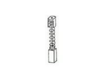 Carbon brush 6 x 9 x 22 mm
