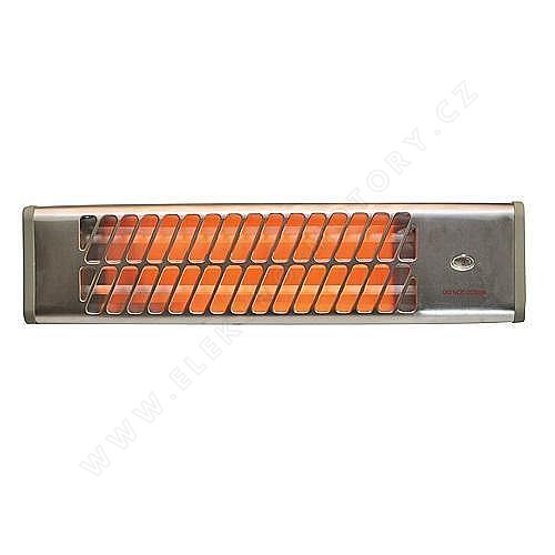 Electric infrared heater IQ-001, 1500/1000/500W, 230V