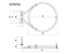 circular heating element MORA dia. 190mm 2000W (1)