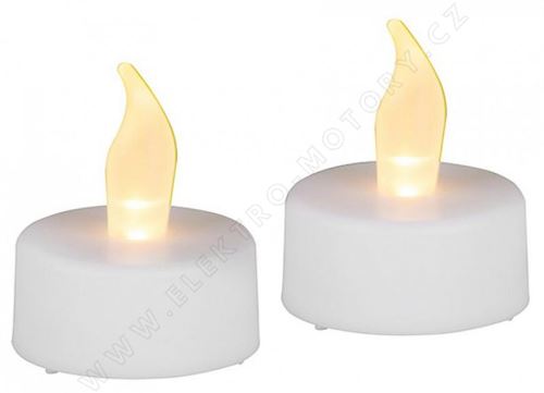 MagicHome Christmas candles, 1 LED, pack. 2 pcs