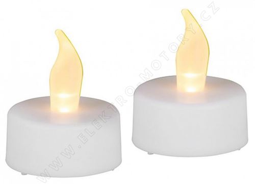 Sviečky MagicHome Vianoce, 1 LED, bal. 2 ks