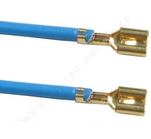 supply cable with connector for vacuum cleaner motors