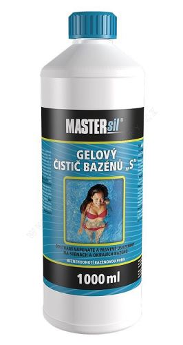 Gel pool cleaner "S" MASTERsil bottle 1l