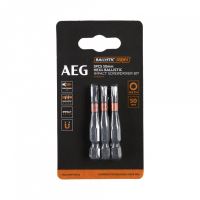 Screwdriver bit HEX4 50mm AEG, set of 3 pcs