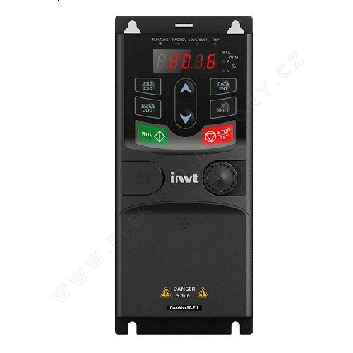 Frekvenčný menič GD20-2R2G-4-B; 3x400VAC; 2,2 kW / výstup 5,5A, 3x400VAC