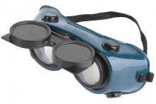 Welding glasses - 2 round lenses