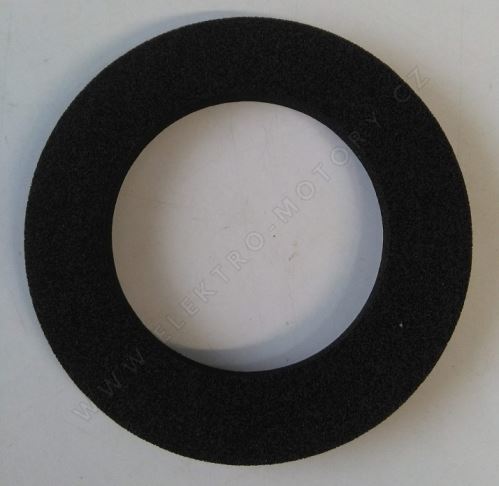 Self-adhesive seal D-140, d-90/10 mm; bottom for vacuum cleaner motors