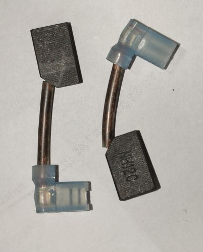 Uhlíkové kartáče  5,8 x 11 x 18 mm PN6000 Milwauke originál ( 4931365516 )