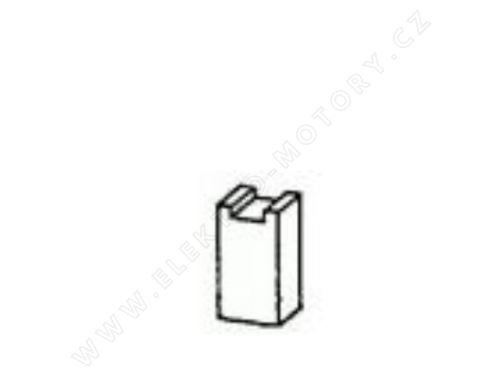 Uhlíková kefa 2,55 x 3,15 x 7 mm CG 4270 gramofón