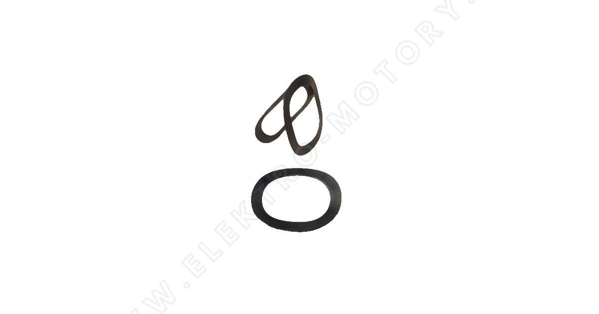 Compensating washer for bearing 6203