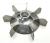 Metal fan ALU 48/305 SF 180B