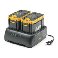 Elektrická duálna nabíjačka EC 415 D Stiga, 48V