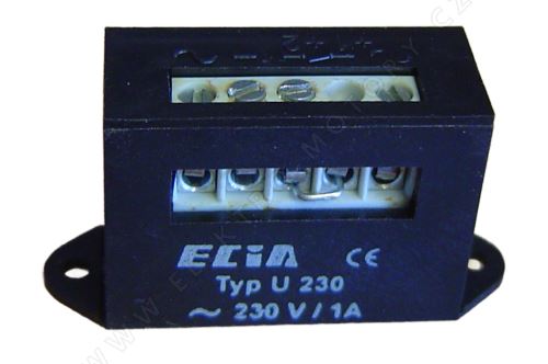 Usměrňovač dvoucestný U230 ~275V AC/1A  