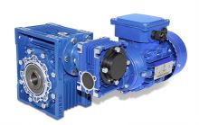 Set with gearboxes MRV 030 / 040 + 0.12kW / 4p. 230V; n2 = 2.3 rpm