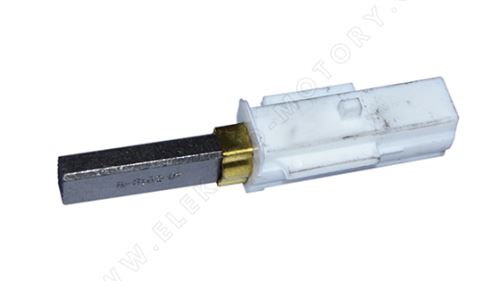 Uhlíkový kartáč 8,3 x 11 x 37/45 mm + pouzdro  plastové (1)